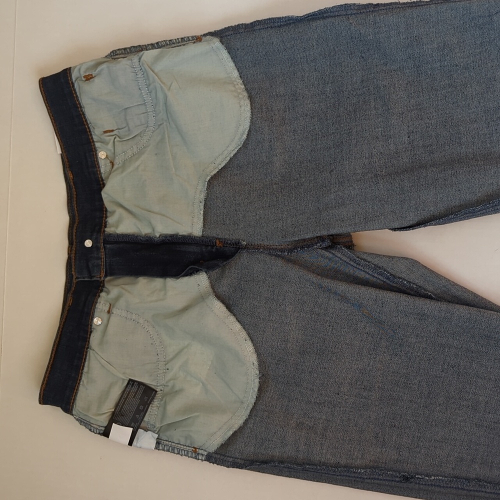 NWT Gloria Vanderbilt Amanda Slimming Effect Capri Denim Jeans 8 Blue Pockets - Picture 13 of 16